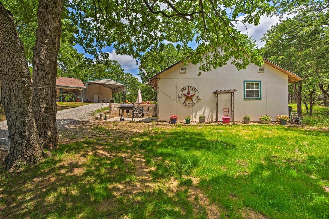 Lake Texoma Cabin - 1 Mi To Park And Boat Ramp! Willow Spring Exterior foto